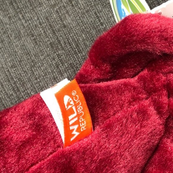 NWT Wild Republic wine plush Squid 31” glass eyes - Picture 8 of 10